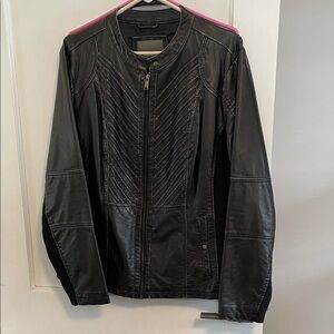 Maurice’s black faux Leather Jacket